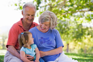 Elderly support with walker